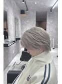 マッシュウルフ×ハイトーンカラー
