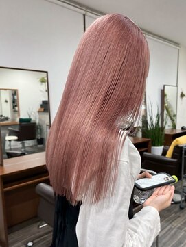 エヴァン(HEVIN) ペールピンクベージュブリーチハイトーン