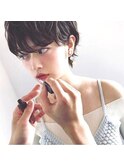 大人かわいい　小顔ショートスタイル　大宮