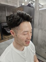 シプレアンドヘア(CYPLE & HAIR)&nbsp;メンズアップバングパーマ