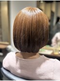 ヘーゼルベージュ × ボブ