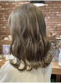 【macana】オリーブベージュケアブリーチレイヤー登戸