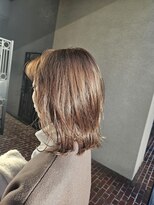 キオナ 勝どき(Kiona)&nbsp;外はね/ミディ/ベージュ