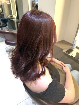 インプレッション(impression produced by LA’BO) 【札幌/impression佐藤】育てる赤髪/ワインレッドカラー