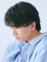 エルマーク 堺東(L-MARK)&nbsp;スパイラルパーマ/ツイストパーマ/メンズ/センターパート/波巻き