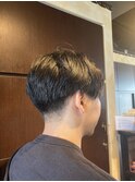 MEN’S HAIR/ブルーブラック/フェザーパーマ