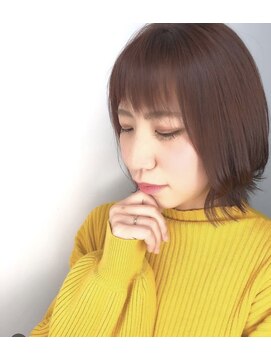 リジョイスヘア(REJOICE hair) 【REJOICEhair】ブラウンアッシュショート　mido