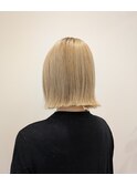 切りぱなしボブ
