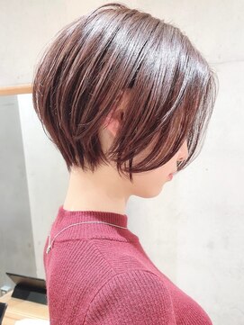 セイドット オモテサンドウ(Say. omotesando) くびれショートレイヤーショート前髪あり菱形ショート