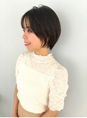大人ショートヘアシースルーカット耳かけ30代40代50代60代