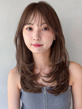 キリ 表参道(kyli) ワンカールエアリーカール美髪ダークアッシュデジタルパーマ