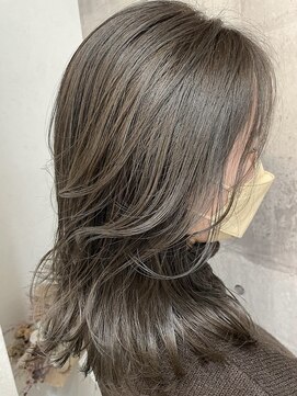 クラヴィア エクラート 梅田店(CLAVIA.ECLART) スモーキーベージュ 髪質改善