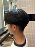 【小田指名】メンズカット+ニュアンスパーマ