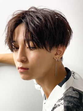 エルマーク 立川(L-MARK) センターパート/フェザーパーマ/スパイラルパーマ/men's
