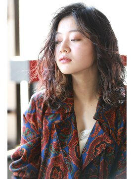 クロム バイ リエット(Chlom by Lietto) Chlom ☆ゆるふわルーズMIXココアブラウン　TEL 0364574337