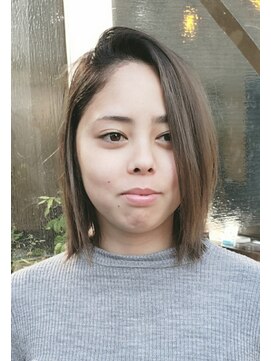 サムブリッジ(SOMEBRIDGE) ★滝沢カレン風きりっぱなしボブ★【SOMEBRIDGE亀有】