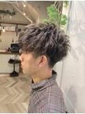 【YUKI 】ショートレイヤー×マッシュ×スパイラルパーマ