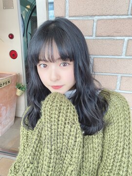 サロンドミルク 原宿(salon de MiLK) 【salon de MiLK 原宿】サラつやウェーブヘア