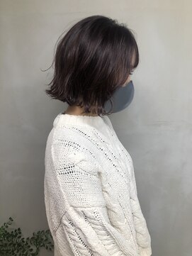 ジーナ 梅田(Zina) クールショートピンクベージュボブルフ