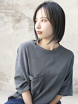 ヘアーアンジェ 南矢野目店(Hair ange)&nbsp;【イルミナカラー×髪質改善TR】耳かけショートスタイル