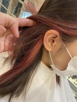 ヘアーアンドファッションシオミエイチ (hair＆fashion shiomi H)&nbsp;【古谷】イヤリング/インナーカラー