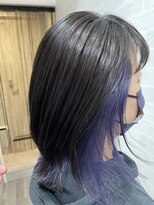 クラッチバイシオンアグリゲイト(CLUTCH by Zi-on aggregate)&nbsp;インディゴブルーインナーカラー/ブルーグレージュ/モードレトロ