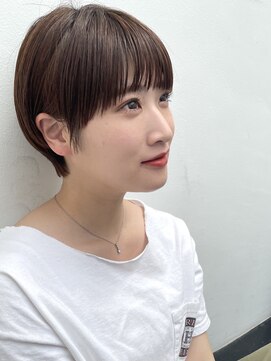 ドロップ(drop) マッシュライン丸みショート、30代40代【drop /表参道/青山】