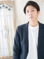 グルーミングサロン バーバー キャッスル 北浦和西口(Grooming salon Barber Castle)&nbsp;七三分けコンマバング暗髪スマートマッシュQ