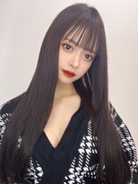 ピープスアンドスー 表参道 渋谷(Peeps&Suu.) 韓国風ぱっつん前髪/イルチャベン/大人可愛い20代30代40代