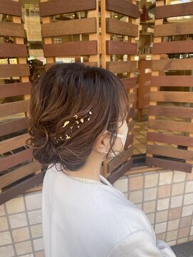 ビセナカオ(Visees de NAKAO) ヘアセット♪