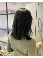 ヨーク(YOKE)&nbsp;【 YOKE 】ダークグレージュブルージュ切りっぱなしボブロブ