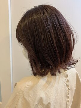 リオールヘア 北千住(LIOR.HAIR) ローズピンク☆