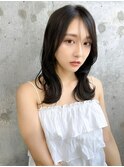 韓国風前髪×シルキーベージュ【髪質改善/新宿/マッシュパーマ】