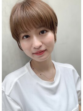 ナイン(nine) 【吉祥寺/nine】梅雨対策　ショートレイヤー　丸みで女度アップ