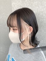 ロンドヴァリー 渋谷店(Lond vallee)&nbsp;垢抜けインナーカラーホワイトベージュ