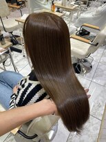 ゼスト フィーノ(ZEST fino) 【橋本姫奈】髪質改善×オリーブカラーのナチュラルベージュ