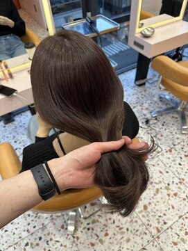 ボタン シブヤ(VOTAN SHIBUYA) 韓国ヘア/艶感カラー/透け感カラー/チョコレートブラウン