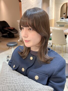 ロンド エスポワール 錦糸町(Lond espoir) ■魅力倍増カールセミディシアカラー姫カットくびれヘア