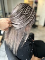 ラフ 難波店(LAFF)&nbsp;#セミディ#シアーカラー#ショートヘア#姫カット#ダークアッシュ