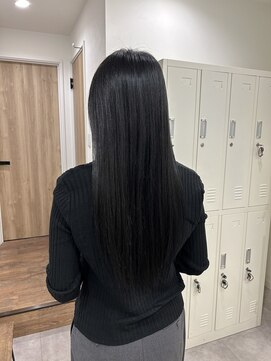 アンビシャス 河辺(ambitious) 赤み消し透明感カラー暗めカラーネイビーブルーブラック