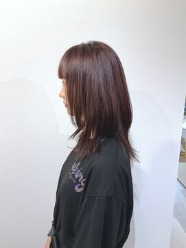 クク(coucou) 前髪あり×ソフトウルフ