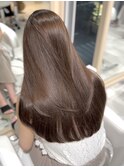 ☆髪質改善/ヘーゼルベージュ/ストレートレイヤー