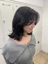 アッシュ 下北沢店(Ash) ミディアムレイヤーカット