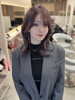 ラルムバイシー 新宿(LARME by Sea)&nbsp;ワンブリーチ/透明感ラベンダーグレージュ