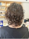 【Champ小阪店】くせ毛対策◎大人ウルフにぷるんと艶パーマ◎◎