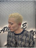 フェザーパーマ/スパイキーショート[榴岡/メンズ/理容室]