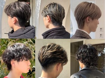 カルム(calme)の写真/似合わせ×トレンドの最旬Men'ｓ Style！幅広いStyleに対応可能です◎〔小牧/メンズ/ハイライト/メッシュ〕