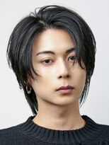 オーシャントーキョー 原宿(OCEAN TOKYO)&nbsp;ナチュラルニュアンスパーマセンターパートウルフ