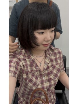 エルエスヘアー(LS HAIR) ワイドバング×ミディアムレイヤー