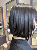 ハンサムショート/ショートボブ/切りっぱなし/博多駅